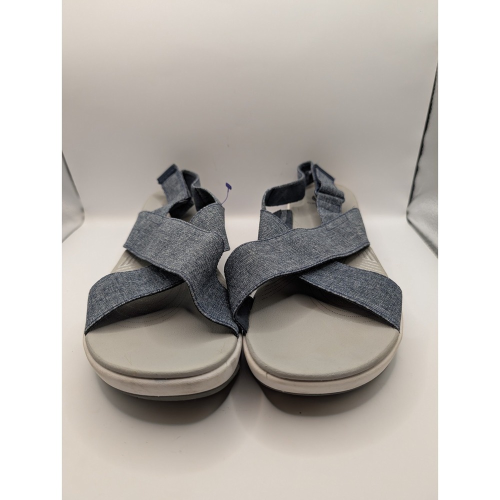 Cloudsteppers by Clarks Arla Kaydin Women Sandals Blue Gray 10 26127279